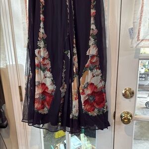 Kenzo eggplant purple skirt